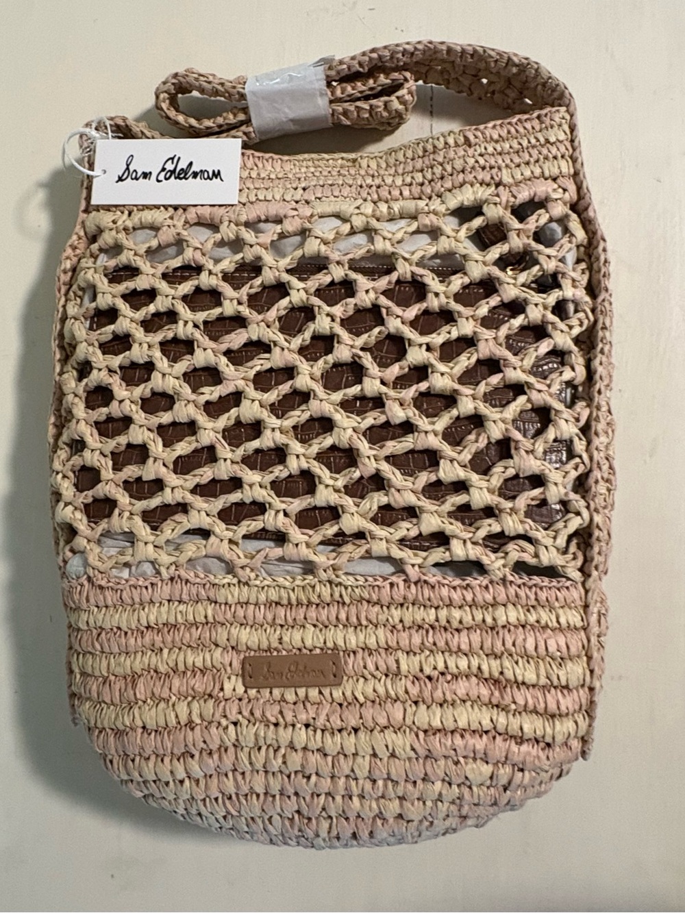 Sam Edelman Raffia Bucket Bag - Picture 5 of 7